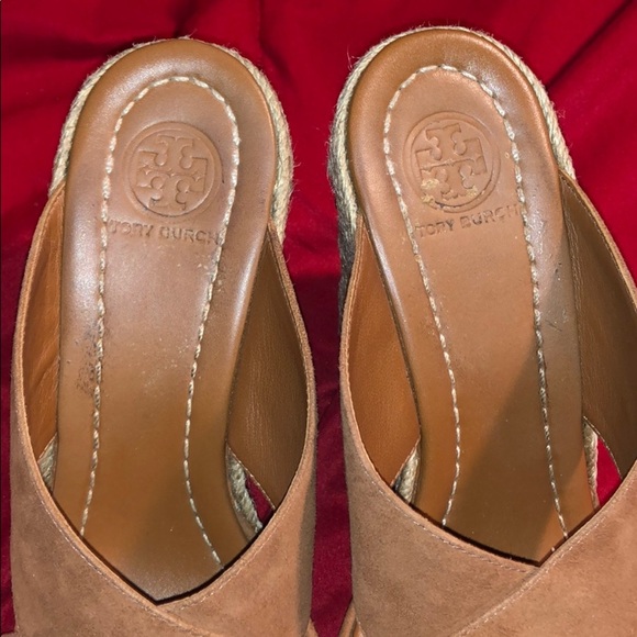 Rare Tony Burch tan wedges - Picture 5 of 6